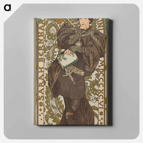 アートパネル-Lorenzaccio - アルフォンス ミュシャ Canvas.