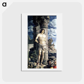 アートポストカード-San Sebastian - アンドレア マンテーニャ Postcard.