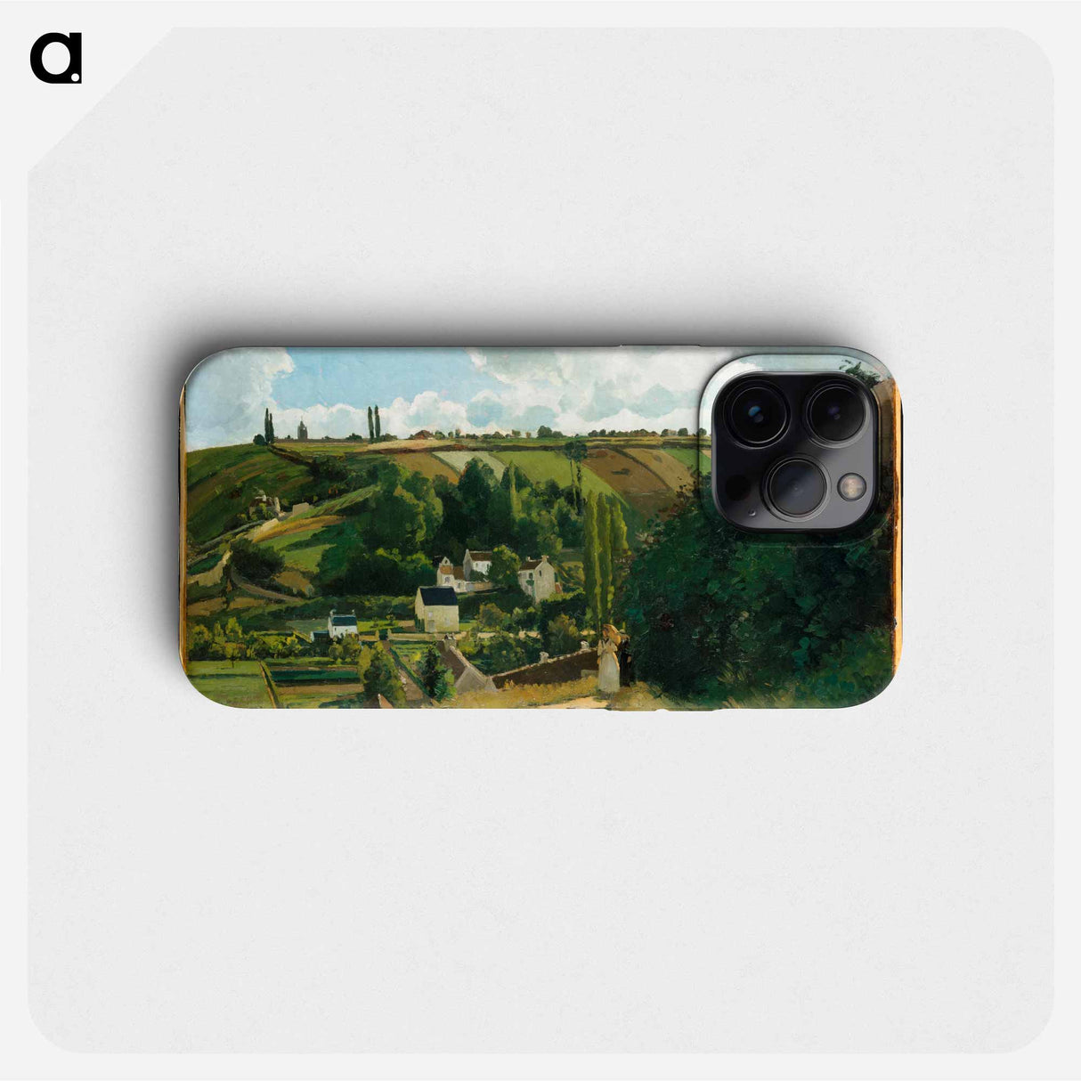 Jalais Hill, Pontoise - Camille Pissarro Phone Case.