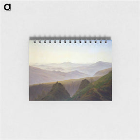 アートメモ帳-Morning in the Mountains - カスパー ダーヴィト フリードリヒ Memo.