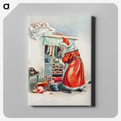 クリスマスの前の夜 - クリスマス Canvas.