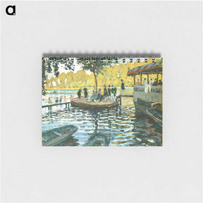アートメモ帳-La Grenouillère - クロード モネ Memo.
