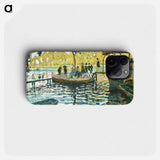 La Grenouillère - Claude Monet Phone Case.