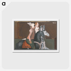 アートポストカード-Two Riders
 - シプリアン マジェルニク Postcard.