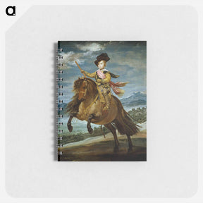 アートメモ帳-Prince Balthasar Carlos on horseback - ディエゴ ベラスケス Memo.