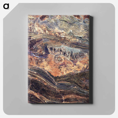 アートパネル-Missionary Plains Crater
 - 上空からの地球 Canvas.