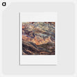 アートポストカード-Missionary Plains Crater
 - 上空からの地球 Postcard.