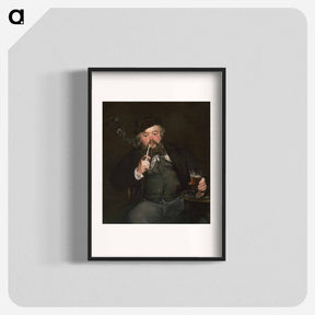 アートポスター-Edouard Manet's famous painting - エドゥアール マネ Poster.
