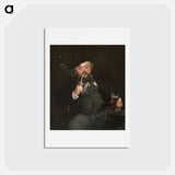 アートポストカード-Edouard Manet's famous painting - エドゥアール マネ Postcard.