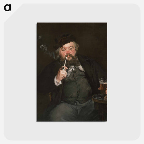 アートポストカード-Edouard Manet's famous painting - エドゥアール マネ Postcard.