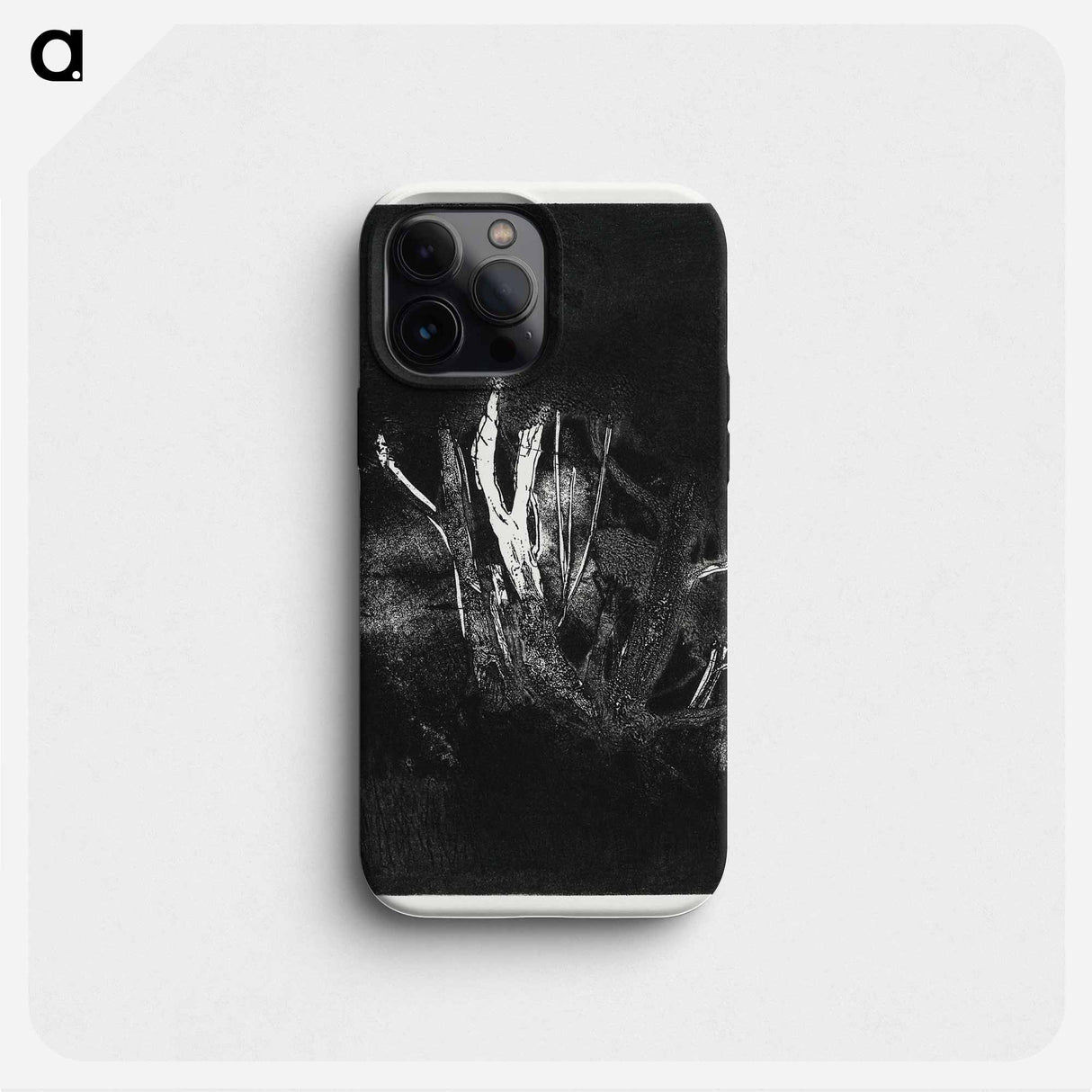 Omega's Eyes - Edvard Munch Phone Case.