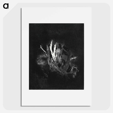 アートポスター-Omega’s Eyes - エドヴァルド ムンク Poster.