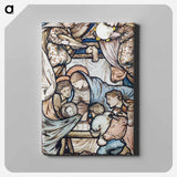 The Nativity - エドワード バーン ジョーンズ Canvas.