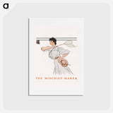 アートポストカード-The Saturday evening post - エドワード ペンフィールド Postcard.