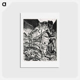 アートポストカード-Mountain House - エルンスト ルートヴィヒ キルヒナー Postcard.