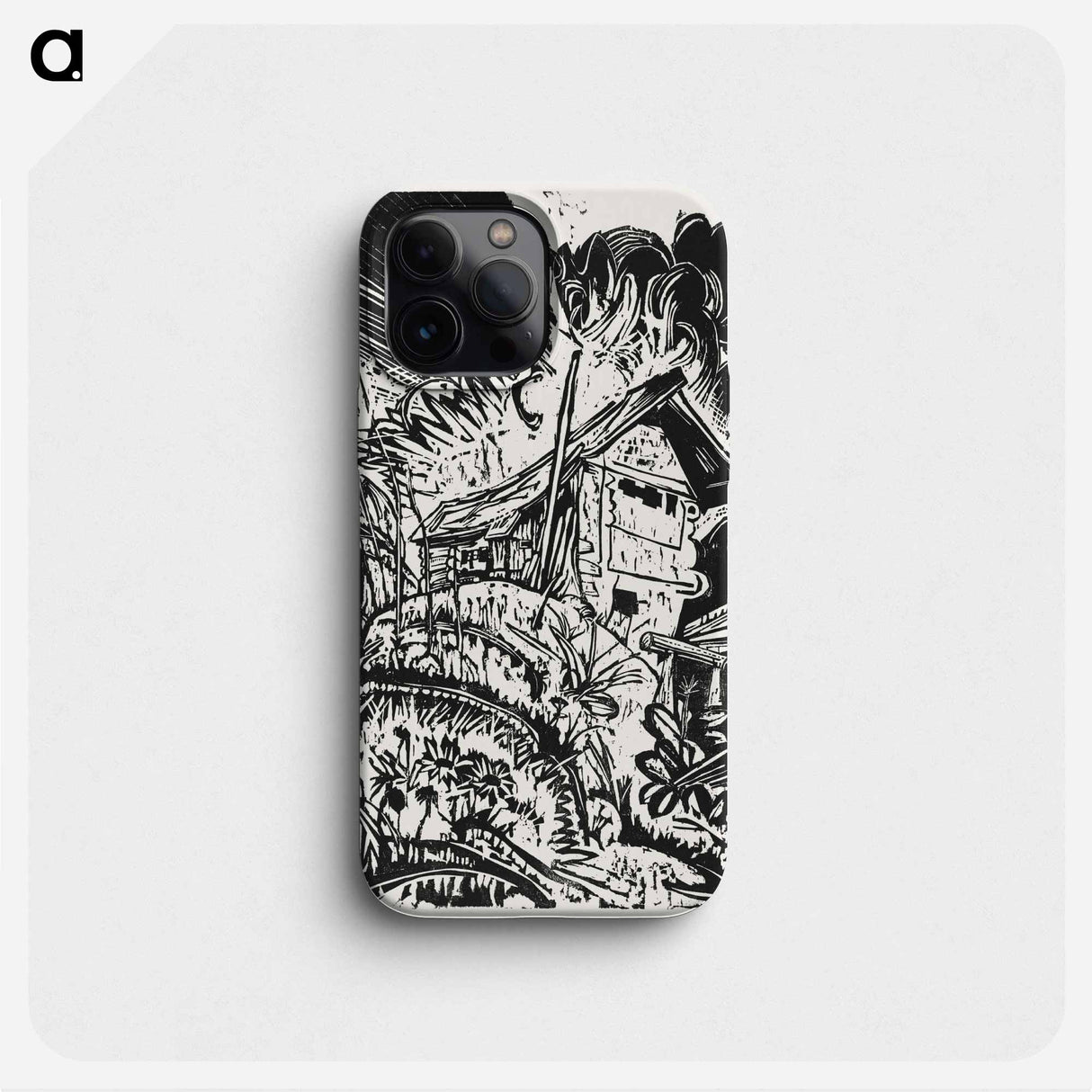 Mountain House - エルンスト ルートヴィヒ キルヒナー Phone Case.