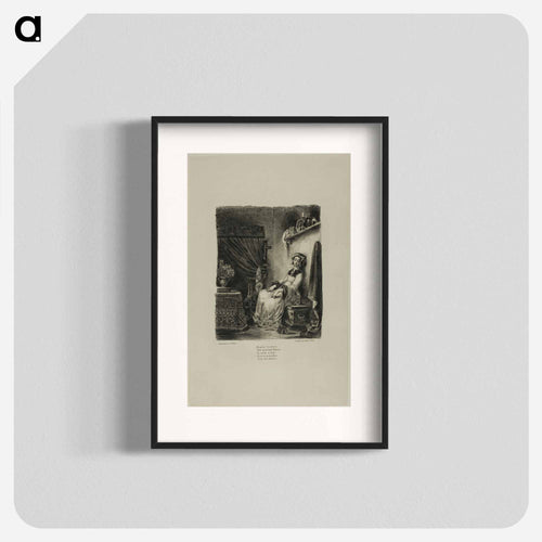 イエロー - ウジェーヌ ドラクロワ Poster.