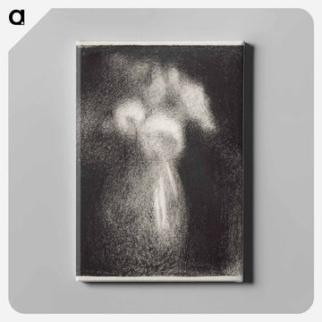 Roses in a Vase - ジョルジュ スーラ Canvas.