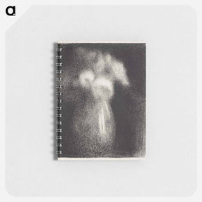 アートメモ帳-Roses in a Vase - ジョルジュ スーラ Memo.