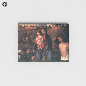 アートメモ帳-Madonna and Child with Saints and a Donor - ジョヴァンニ ベッリーニ Memo.