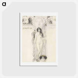 アートポストカード-Sculpture - グスタフ クリムト Postcard.