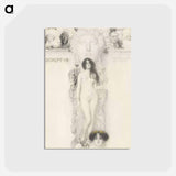 アートポストカード-Sculpture - グスタフ クリムト Postcard.