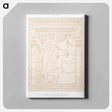 アートパネル-Akhenaten Served by the Queen
 - エジプト美術史 Canvas.