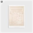 アートポストカード-Akhenaten Served by the Queen
 - エジプト美術史 Postcard.