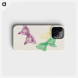 Japanese butterfly - 神坂 雪華 Phone Case.