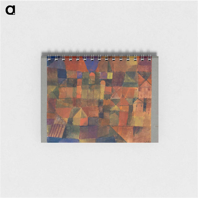 アートメモ帳-City with the Three Domes
 - バーゼル美術館 Memo.