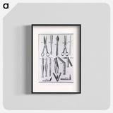 アートポスター-Bloodletting Instruments
 - 国立医学図書館 Poster.