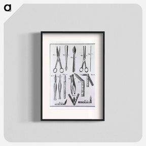 アートポスター-Bloodletting Instruments
 - 国立医学図書館 Poster.