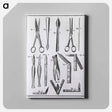 アートパネル-Bloodletting Instruments
 - 国立医学図書館 Canvas.