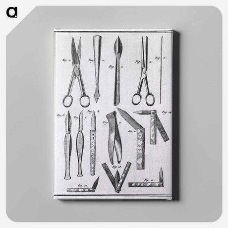 アートパネル-Bloodletting Instruments
 - 国立医学図書館 Canvas.