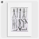 アートポスター-Bloodletting Instruments
 - 国立医学図書館 Poster.