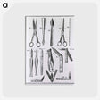アートポストカード-Bloodletting Instruments
 - 国立医学図書館 Postcard.