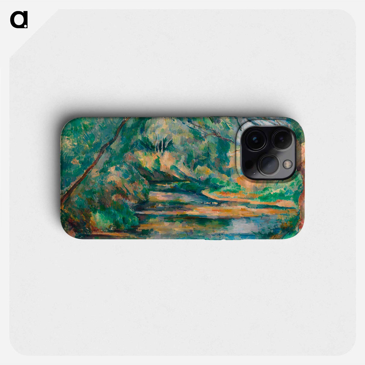 Autumn Landscape - Paul Cezanne Phone Case.