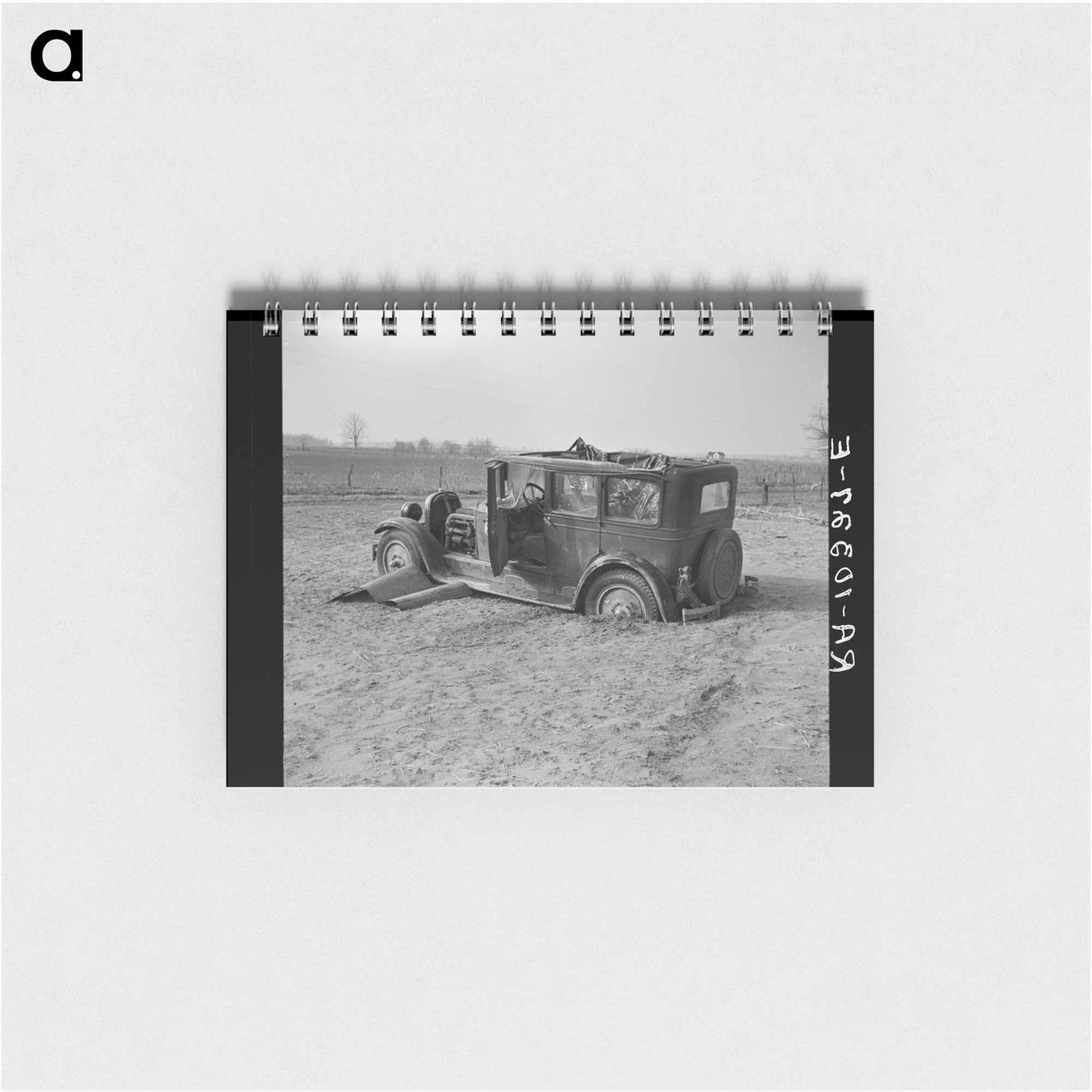 アートメモ帳-Gatesville Courthouse
 - ラッセル リー Memo.