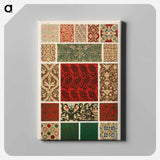 アートパネル-Nineteenth-Century Ornament
 - 装飾の文法 Canvas.