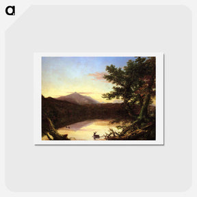 アートポストカード-Schroon Lake - トーマス コール Postcard.