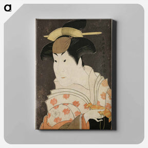 アートパネル-Iwai Hanshirō IV as the wet nurse Shigenoi - 東洲斎 写楽 Canvas.