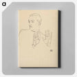 アートパネル-Arthur Roessler Portrait
 - ウィーン博物館 Canvas.
