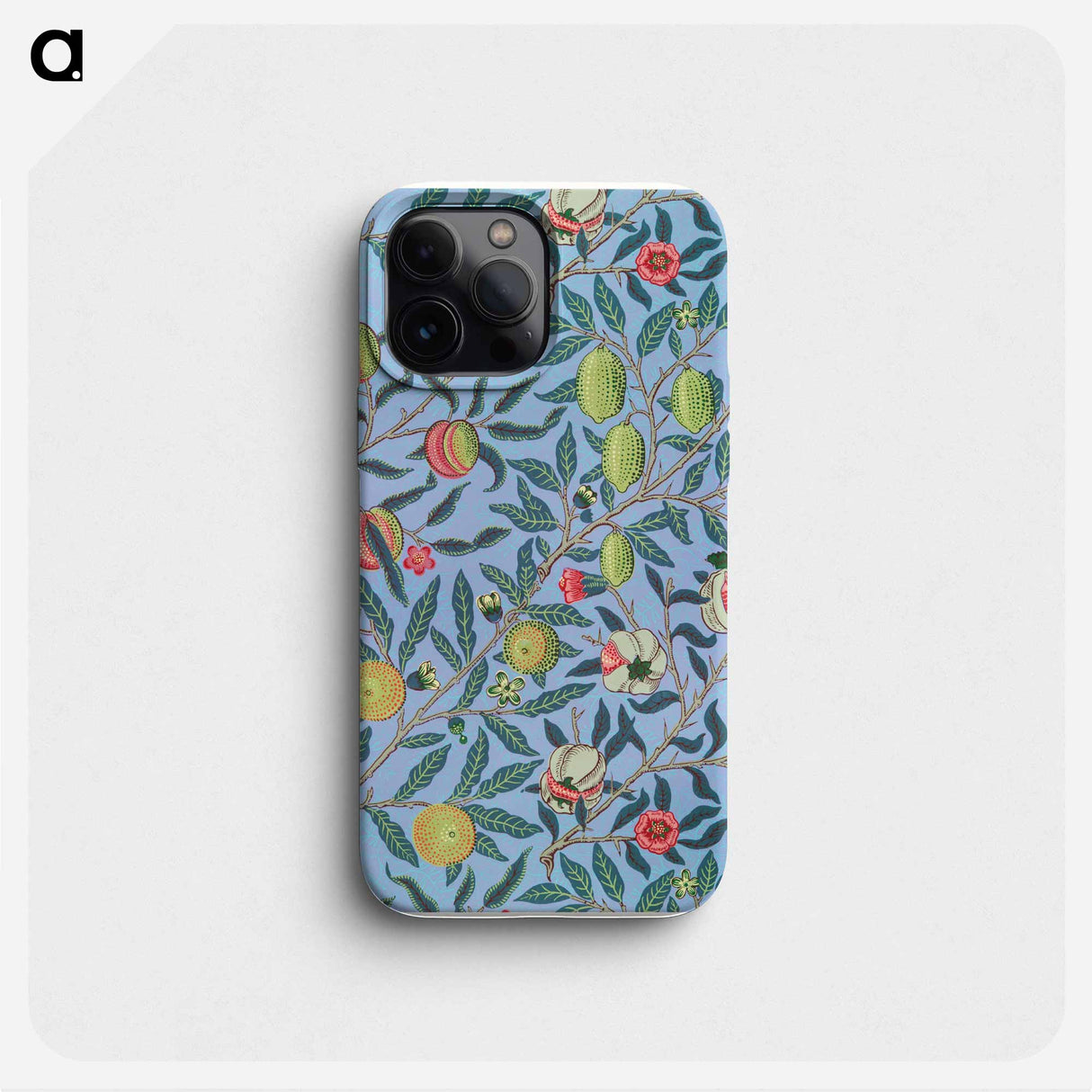 Fruit or Pomegranate - William Morris Phone Case.