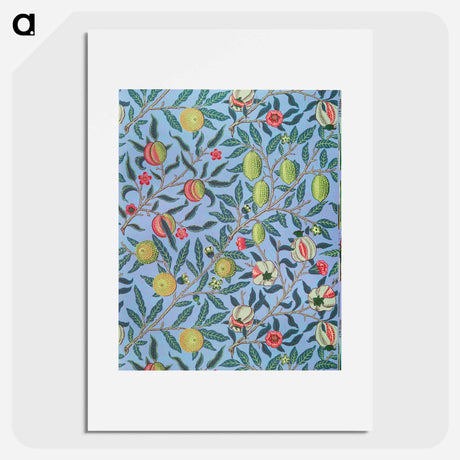 アートポスター-Fruit or Pomegranate - ウィリアム モリス Poster.