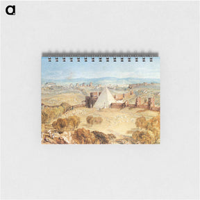 アートメモ帳-Rome From Monte Testaccio - ウィリアム ターナー Memo.