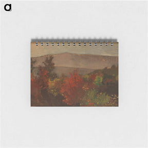 アートメモ帳-Autumn Treetops - ウィンスロー ホーマー Memo.