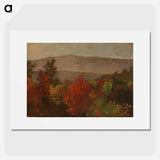 Autumn Treetops - Winslow Homer Poster.