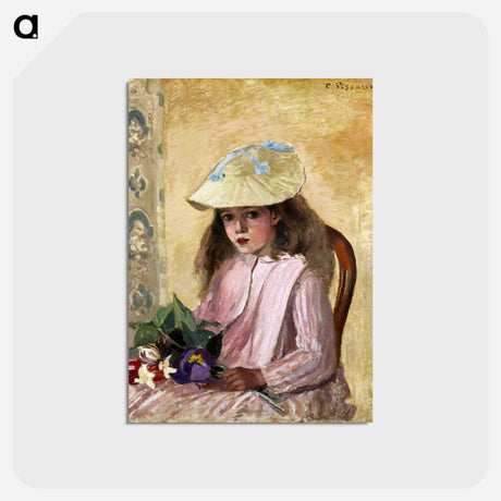 アートポストカード-Portrait of the Artist’s Daughter
 - イェール大学アートギャラリー Postcard.