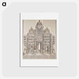 アートポストカード-ARC TRIOMPHAL D'APRES ALBERT DURER - アルブレヒト デューラー Postcard.