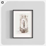 Decorative fountain project for the interior - アルフォンス ミュシャ Poster.